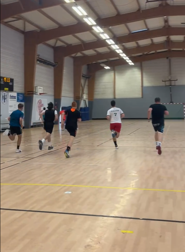 – Réel : Préparation physique au Handball Caen Venoix